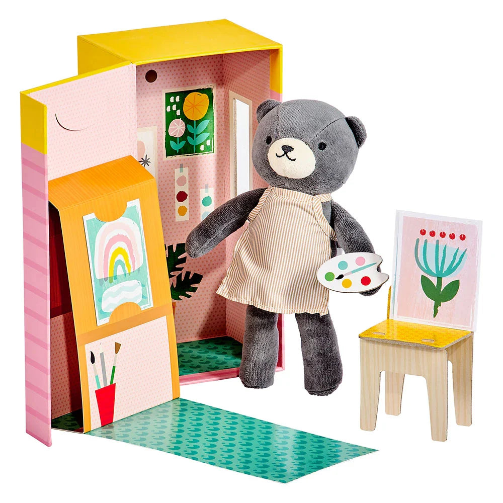 Beatrice The Bear In The Studio Play Set