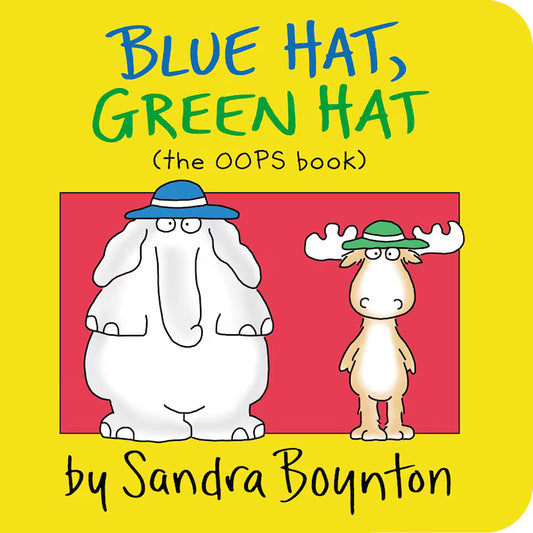 Blue Hat,Green Hat