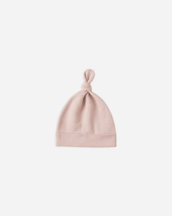 Knotted Baby Hat - Blush