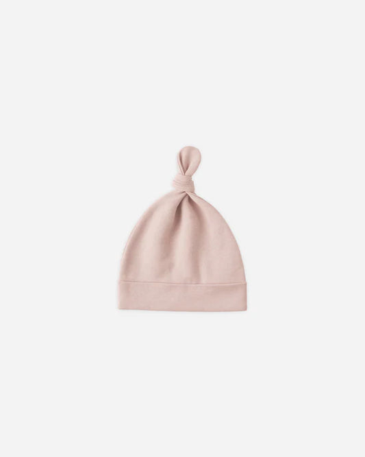 Knotted Baby Hat - Blush