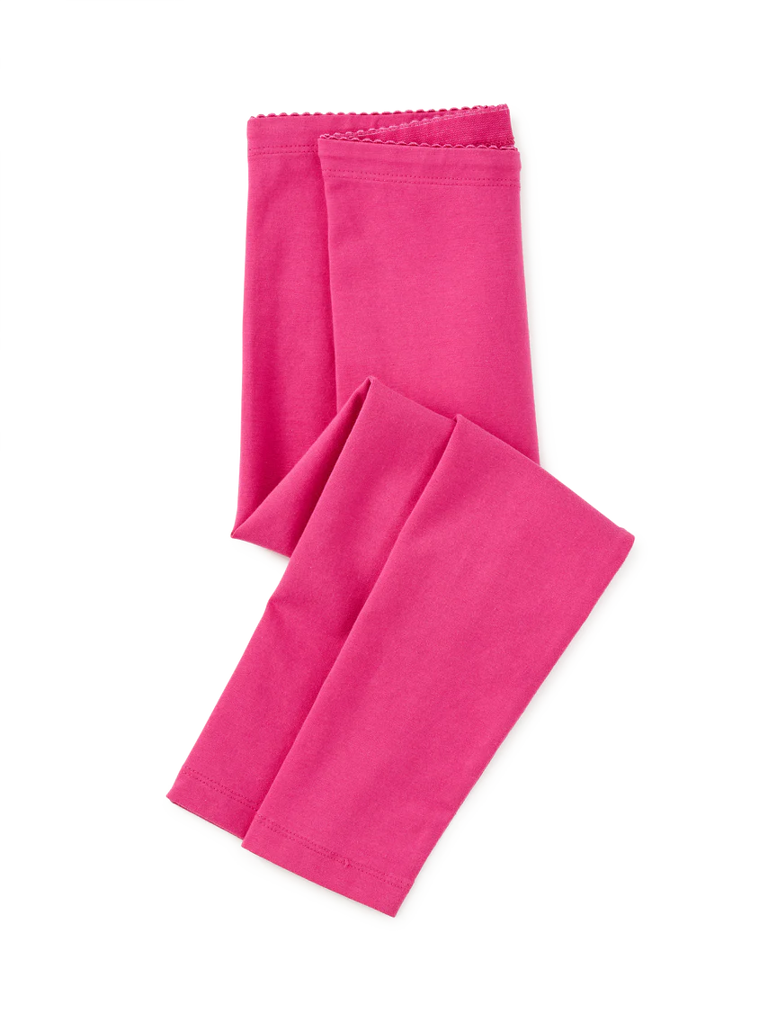 Solid Toddlers  Leggings - Fuchsia