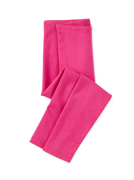 Solid Toddlers  Leggings - Fuchsia
