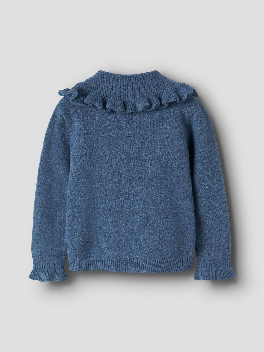 Knitted  pullover - Vintage indigo