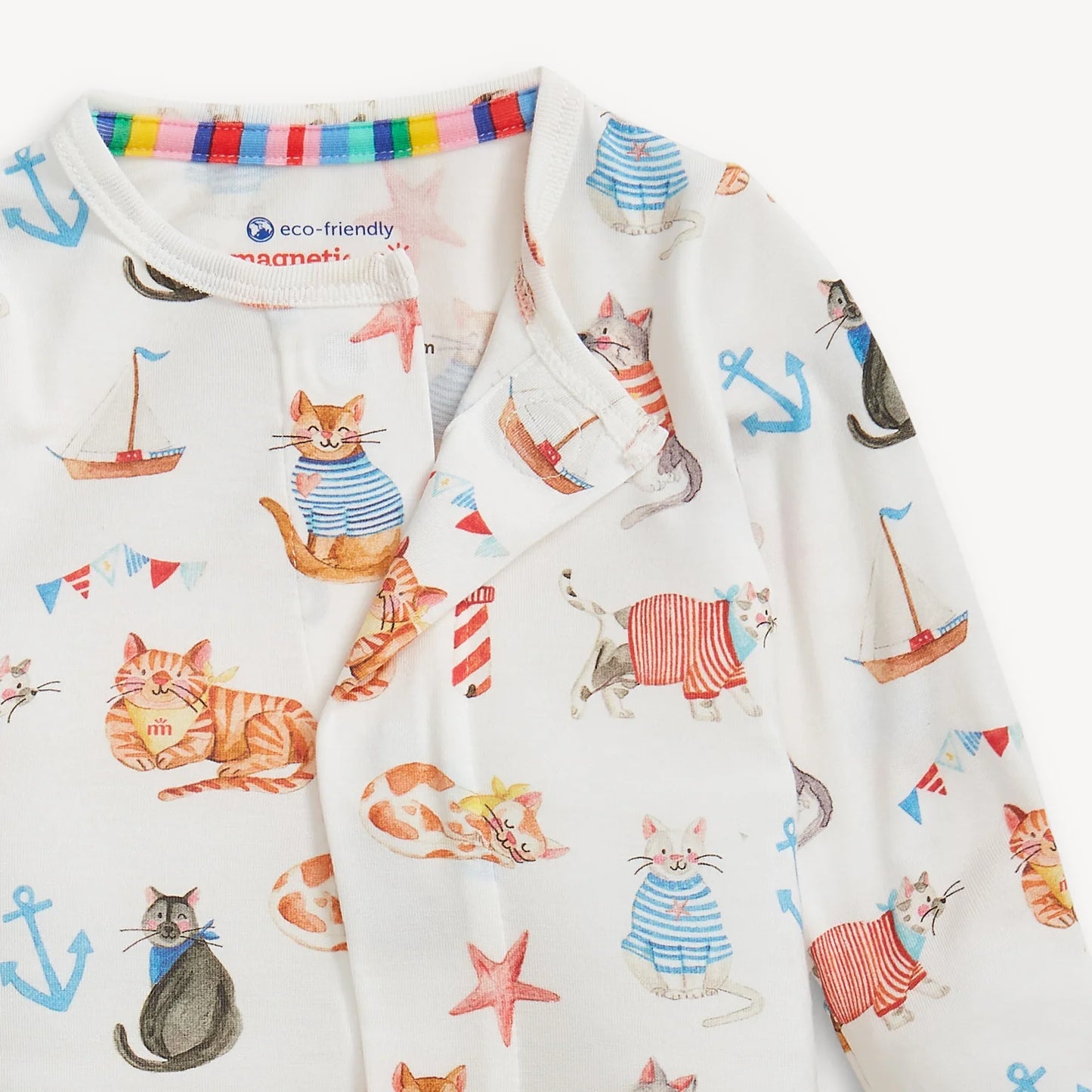 Modal Magnetic Footie - Yachty Pawty