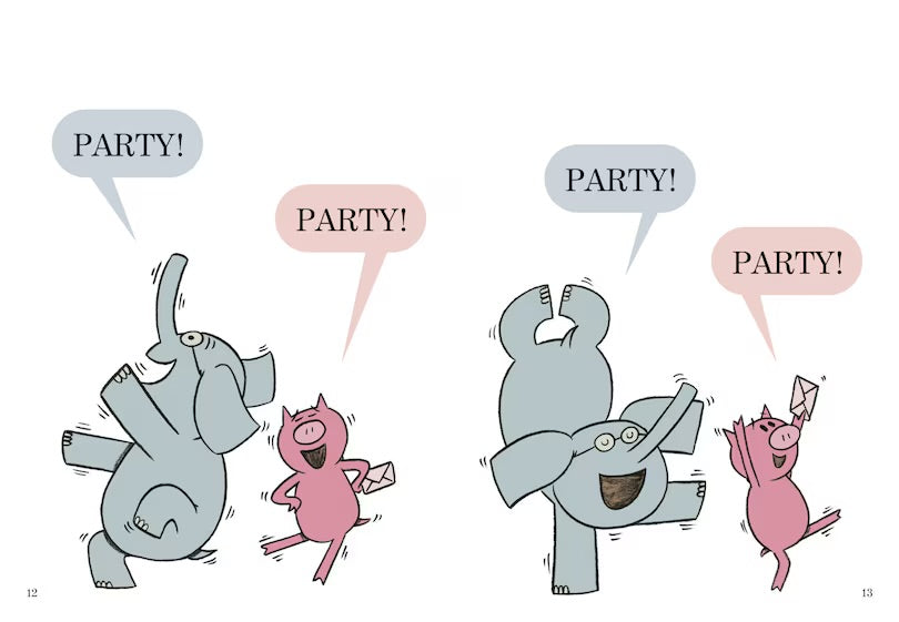 I Am Invited To A Party! - An Elephant And Piggie Book