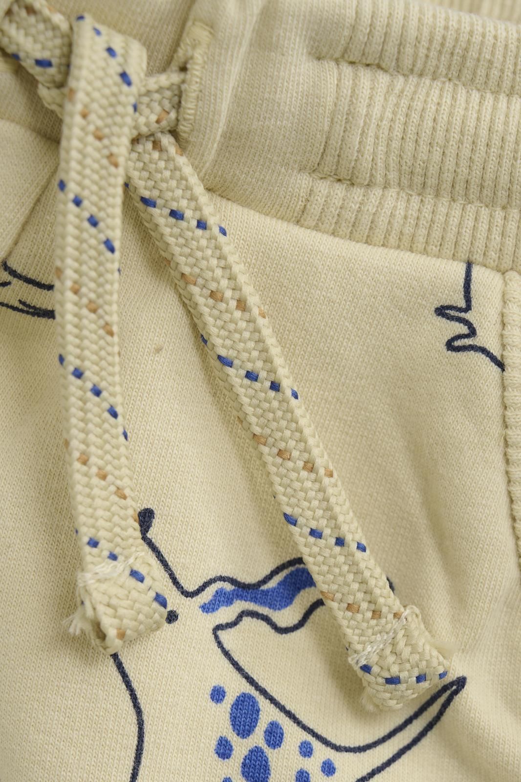 Souderton Joggers -Animal pattern off white