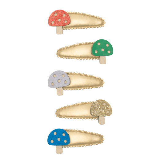Toadstool mini mabel clips
