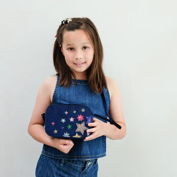 Night sky velvet bag