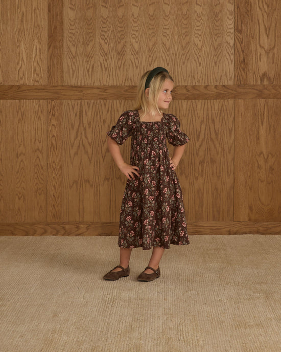 Della Dress - Winter Floral