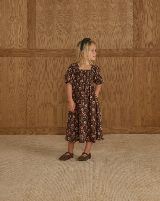 Della Dress - Winter Floral