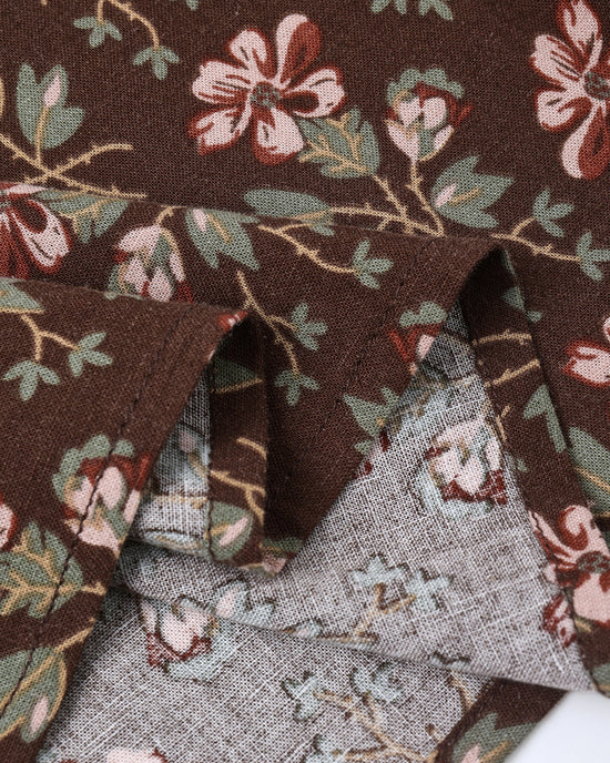 Della Dress - Winter Floral