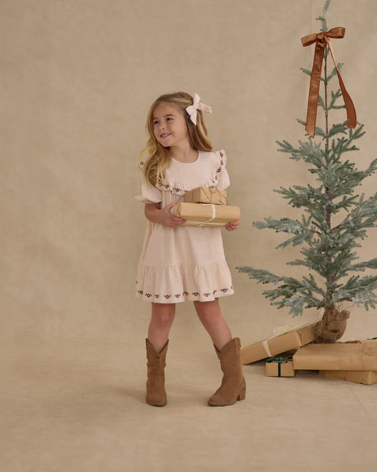 Cordelia Dress - Petal Gingham