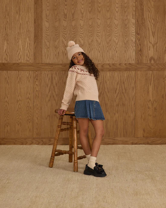 Fair Isle Sweater - Bows