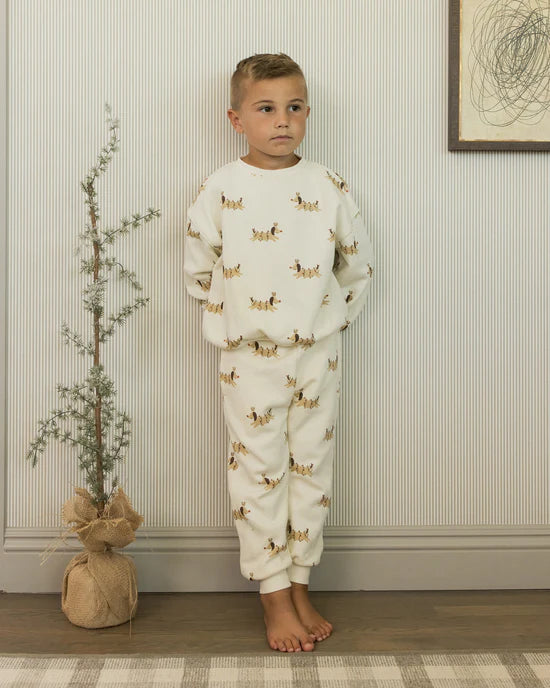 Relaxed Sweatshirt - Christmas Dogs