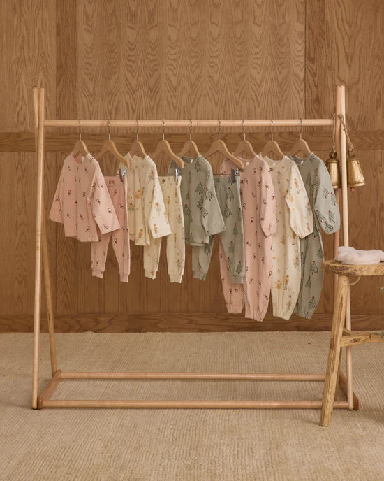 Henley Jumpsuit - Candy Canes