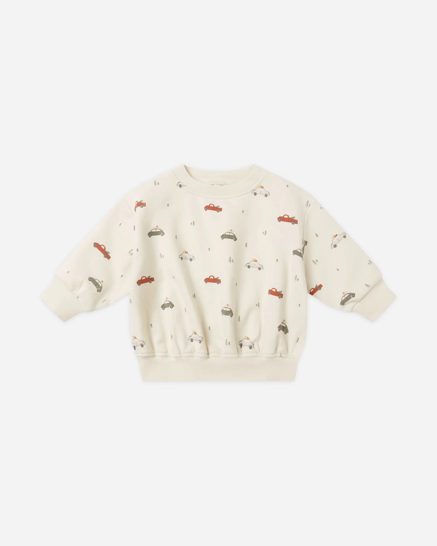 Relaxed Fleece Sweatshirt - Cars