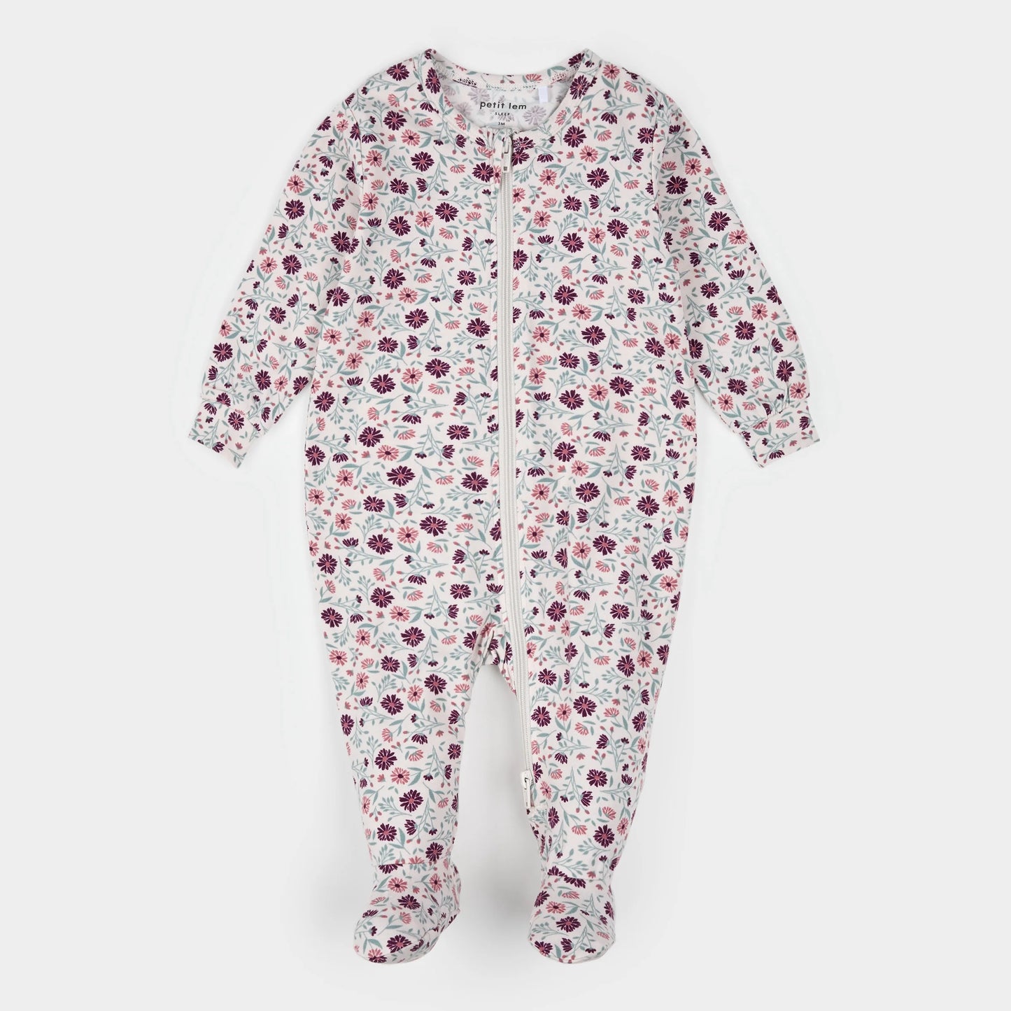 Poppy Floral Jersey Modal Blend Sleeper
