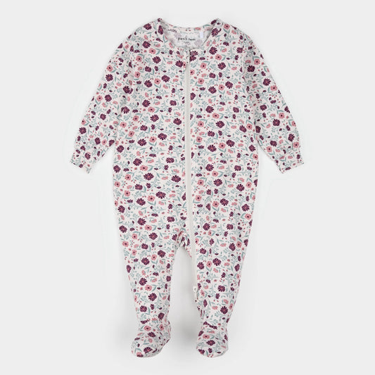 Poppy Floral Jersey Modal Blend Sleeper