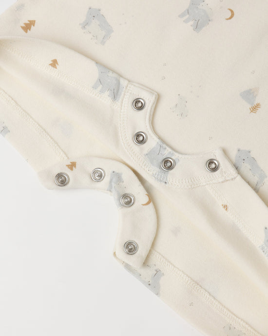 Long Sleeve Romper - Polar Bears