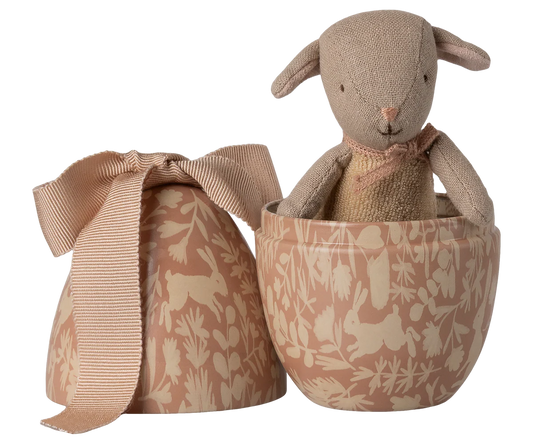 Easter Egg With Micro Animals