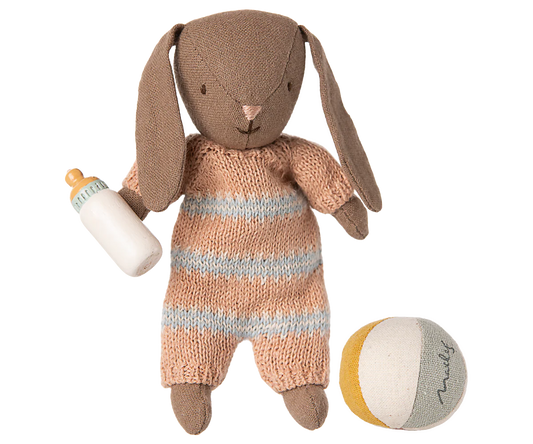 Bunny Set-Micro-Brown-Dusty Rose
