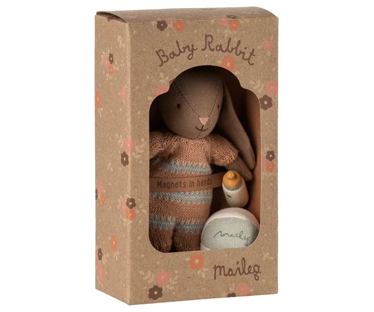 Bunny Set-Micro-Brown-Dusty Rose