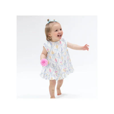 Ruffle Back Top and Bloomer - Ribbon Bouquets