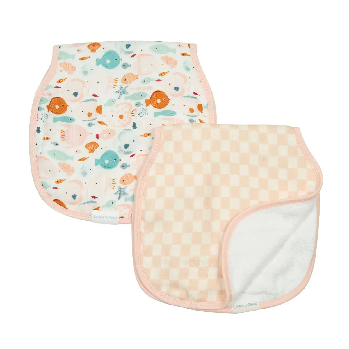 Burp Cloth - Kissed Shoal