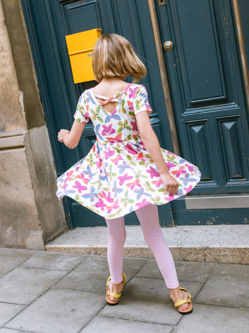 Short Sleeve Ballet Dress - Flutter Fiesta