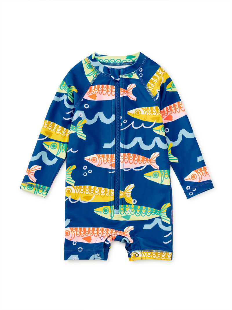 Rash Guard Baby Swimsuit - Sardinas del Mar
