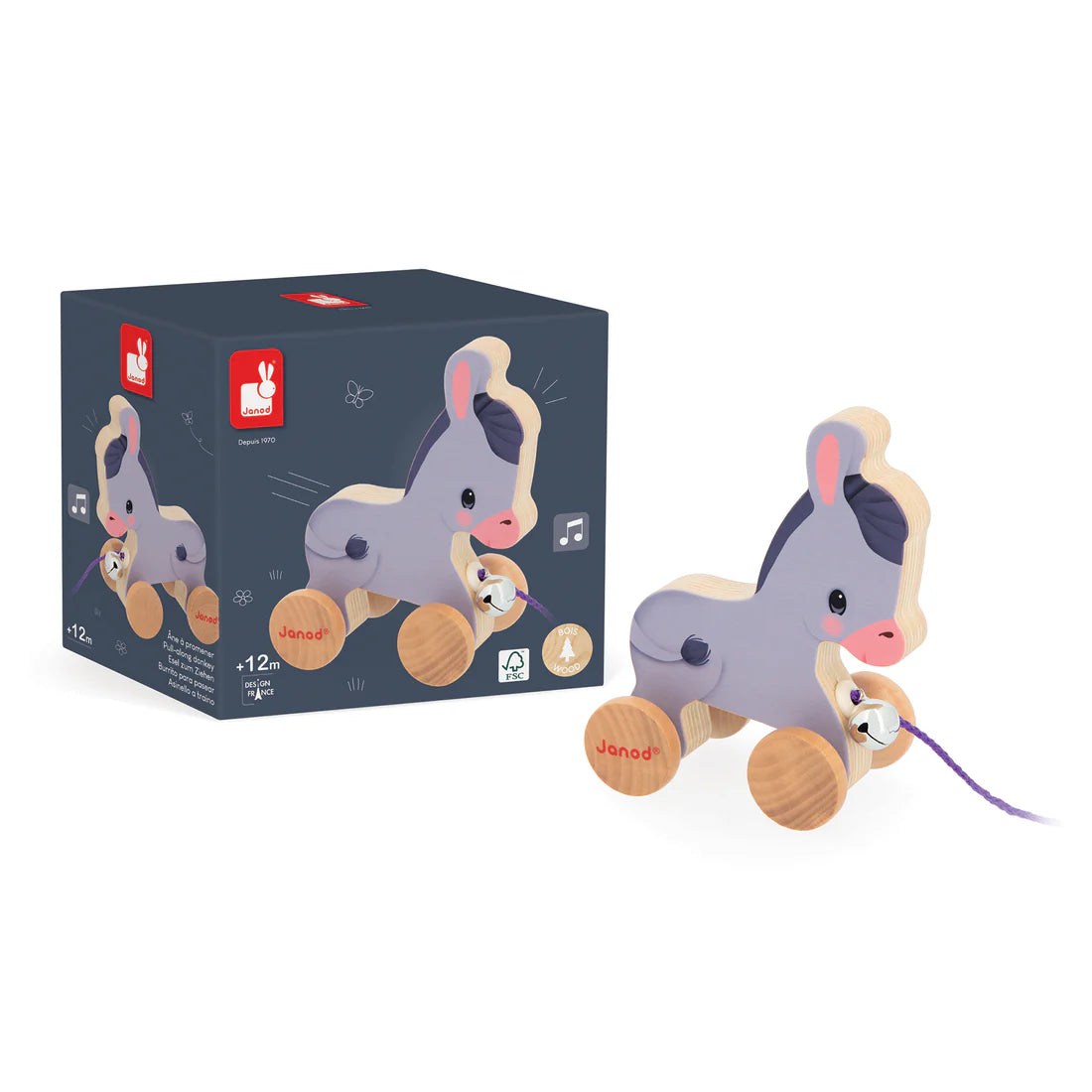 Farm-Pull Along Donkey