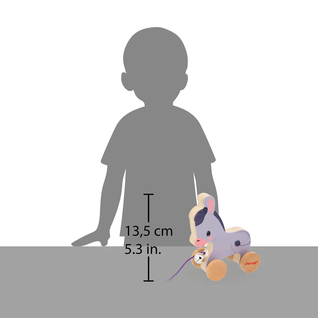 Farm-Pull Along Donkey