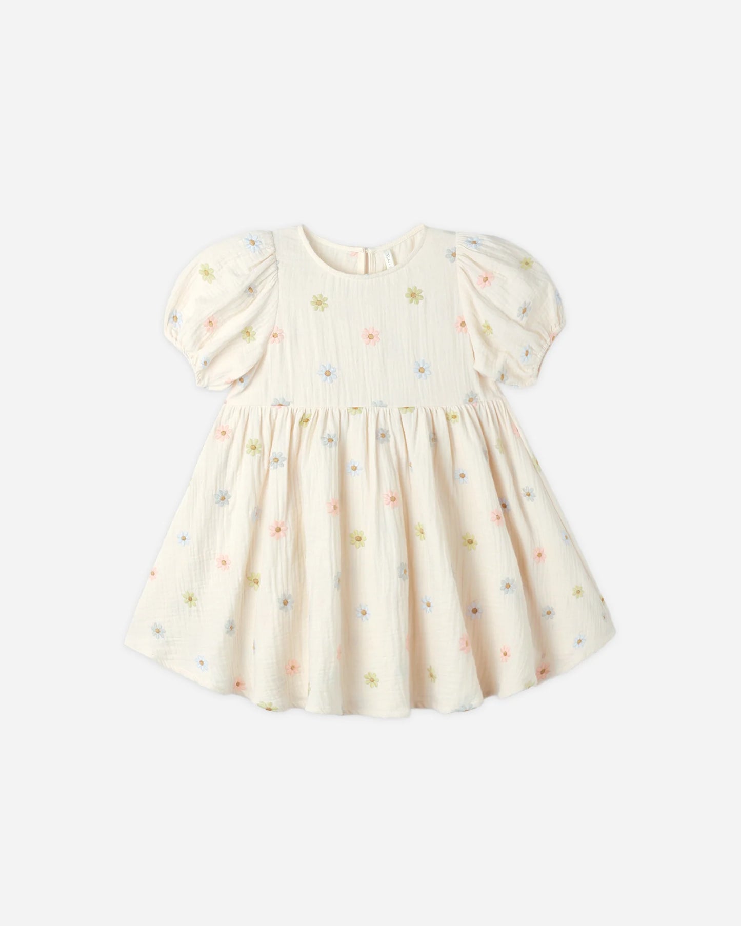 Marley Dress Embroidered Daisies