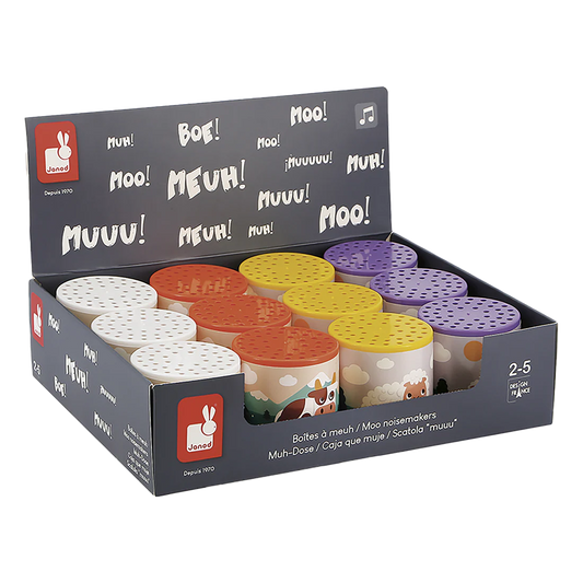 Janod Pocket -Moo and Baa Noicemaker