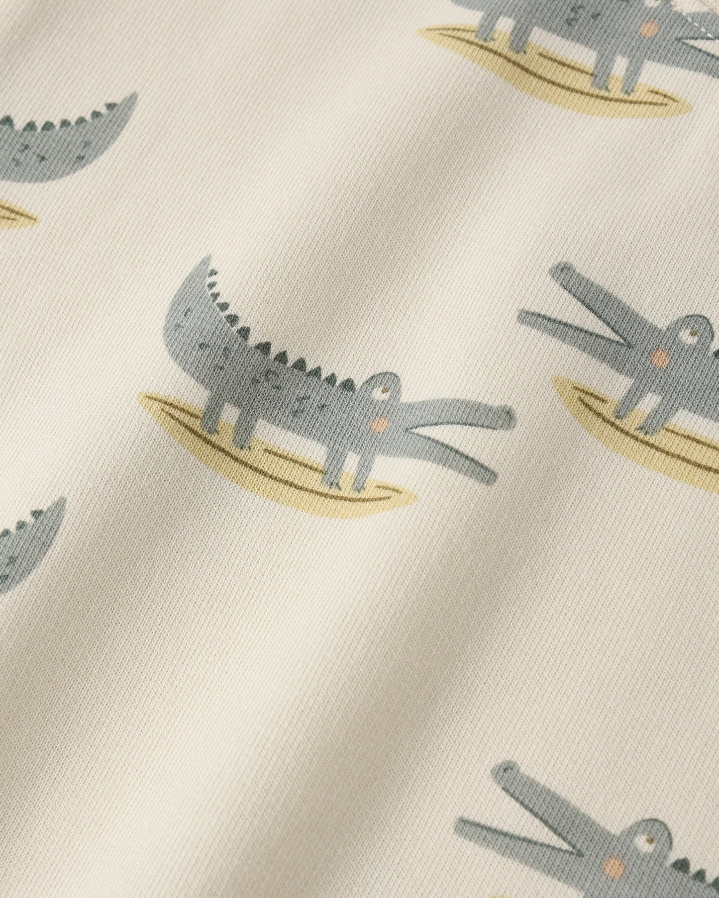 Relaxed Bubble Romper - Alligators