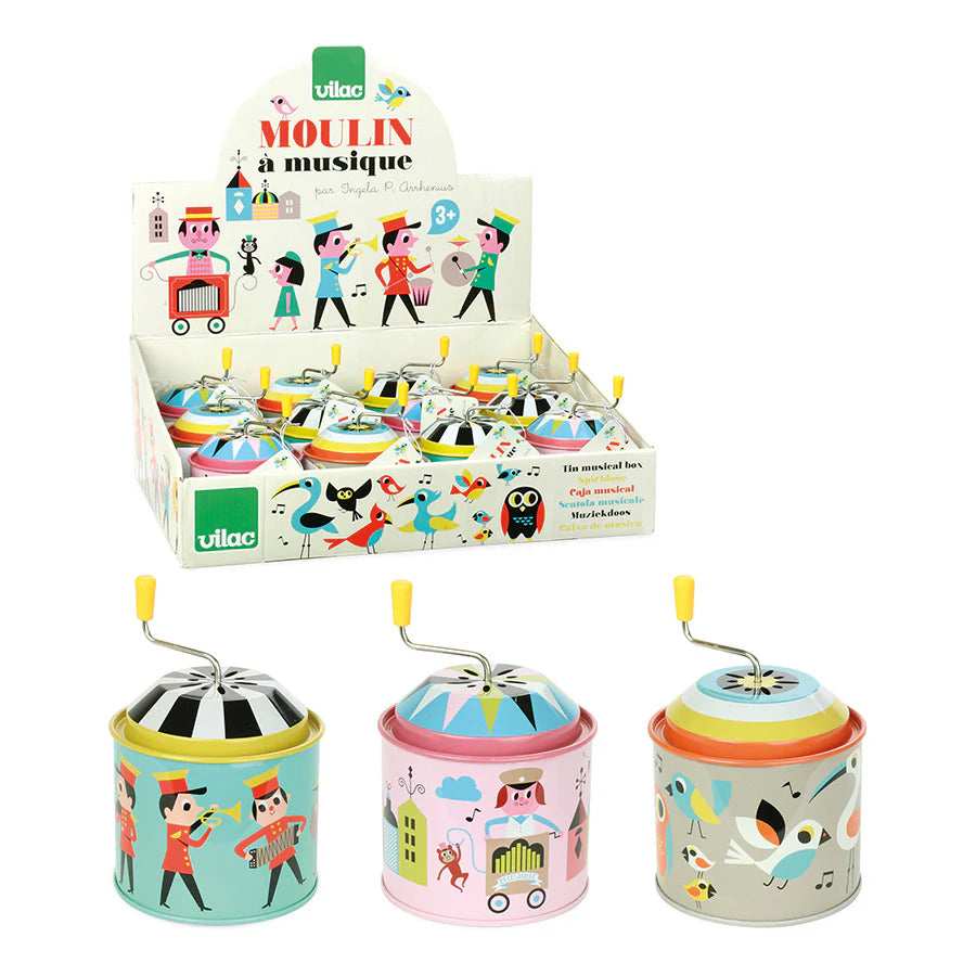Tin Music Box - Vilac