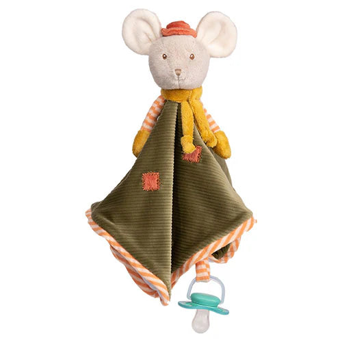 Cute Animal Blankie with soother clip