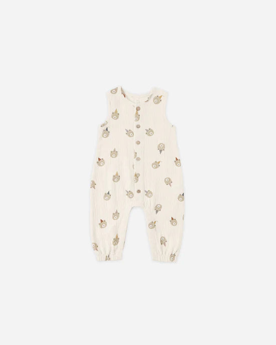 Woven Jumpsuit Party Bears