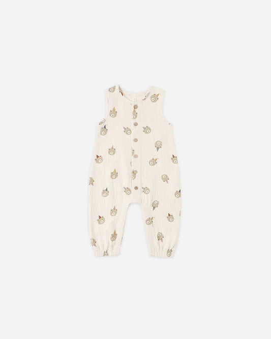 Woven Jumpsuit Party Bears