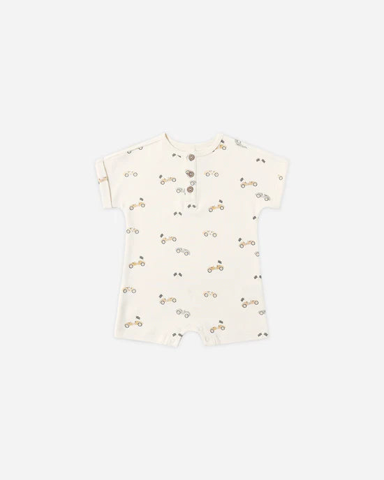 Short Sleeve One-Piece Race Car