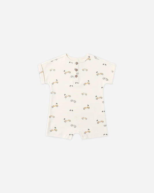 Short Sleeve One-Piece Race Car