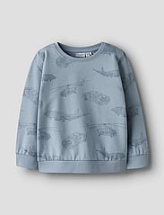 Varon Printed Sweatshirt - Dusty Blue