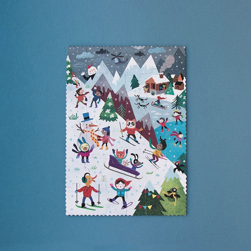 Puzzle - Let's Go To The Mountains