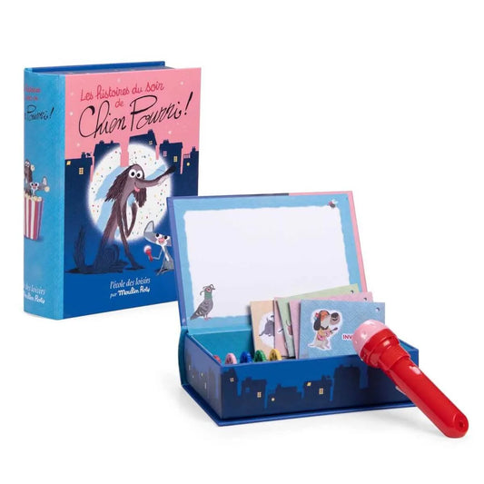 L'ecole Des Loisirs - Chien Pourri Storybook Torch Set