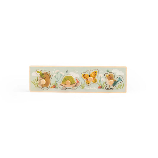 Trois Petits Lapin - Peg Puzzle
