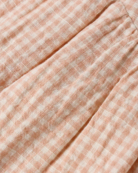 Roxy Romper - Petal Gingham