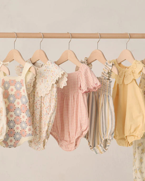 Roxy Romper - Petal Gingham