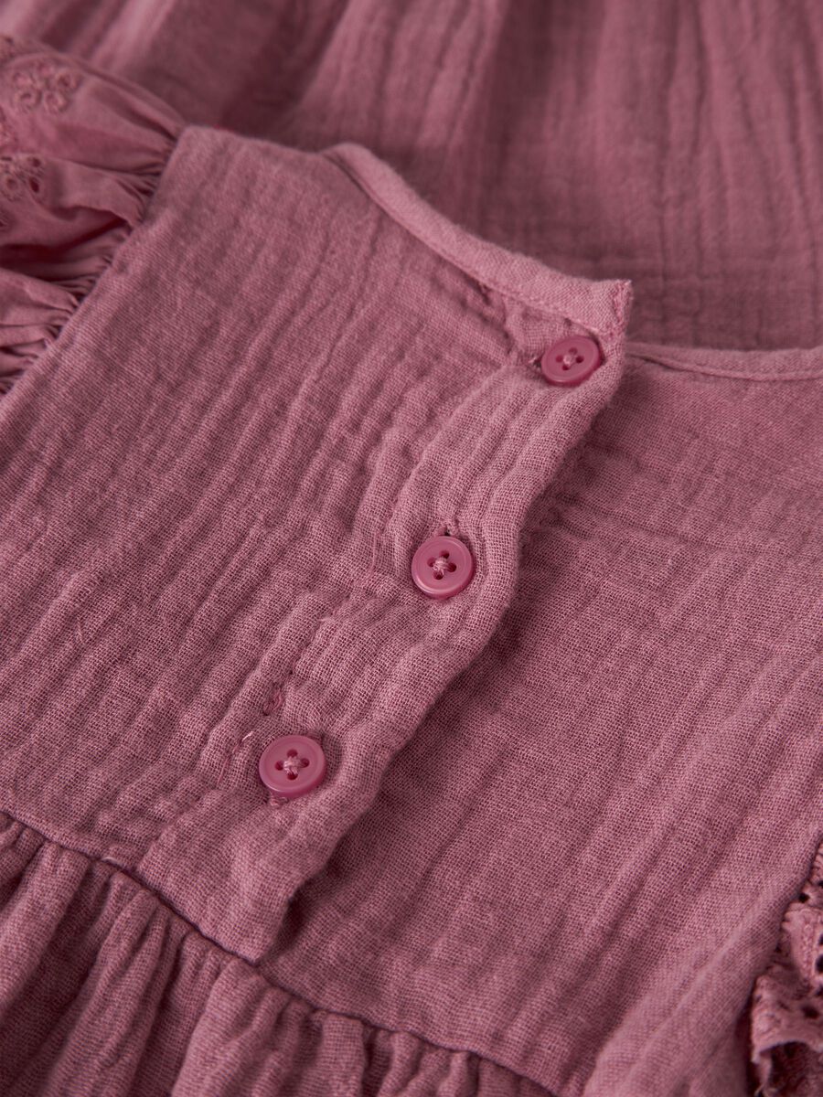 Joanna Muslin Romper - Mesa Rose