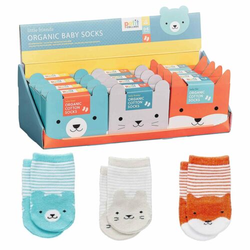 Organic Cotton Baby Socks - Petit Collage
