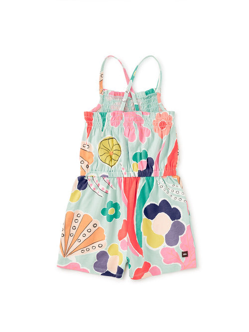 Smocked Strappy Romper